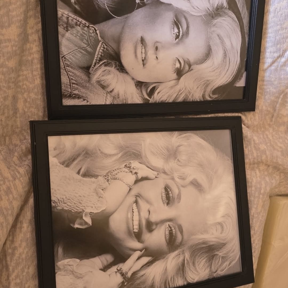 Black Framed Black and White Portraits